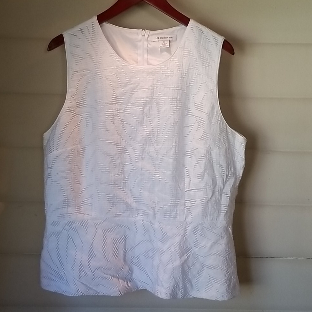 Liz Claiborne white blouse